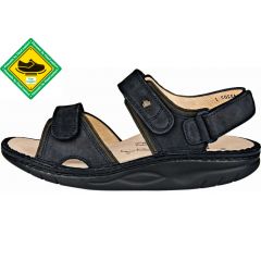 FINNCOMFORT YUMA musta/tummanvihreä tere
