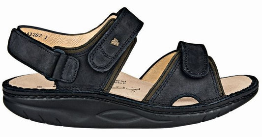 FINNCOMFORT YUMA musta/tummanvihreä tere